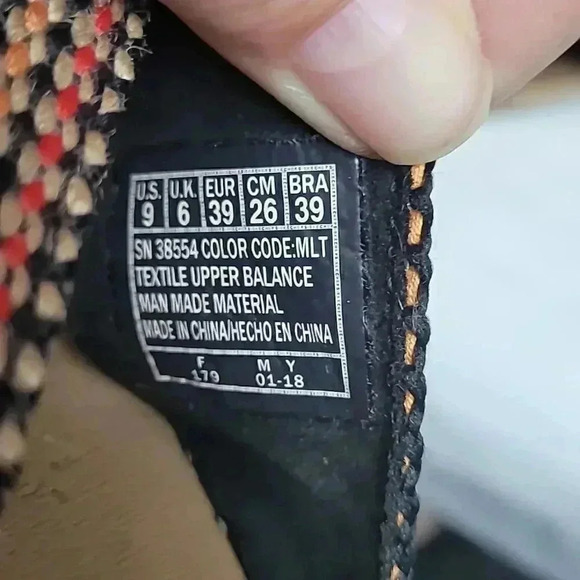 Skechers  Women’s Size‎ 9 US Luxe Foam Cork Wedge Sandals Colorful Strappy - Picture 5 of 6